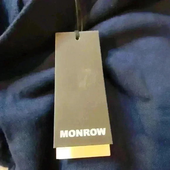 Monrow Sweatpants Womens Small Tie Dye Cotton Pockets USA Athleisure - Picture 5 of 16